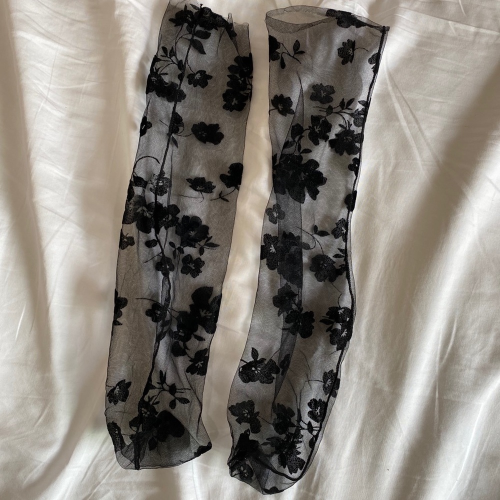 Floral socks - Picture 2 of 2